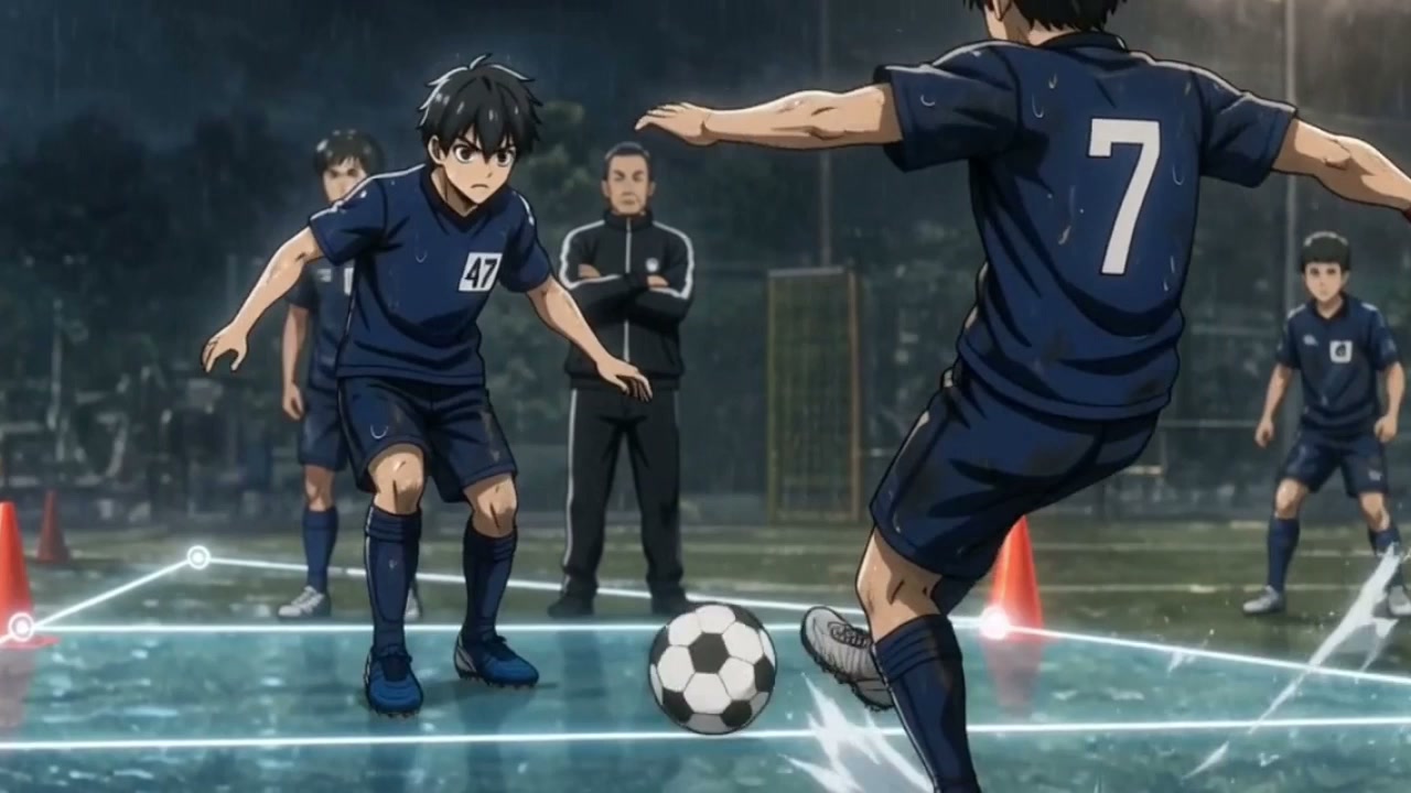 A frame from a Vixel animation & anime example